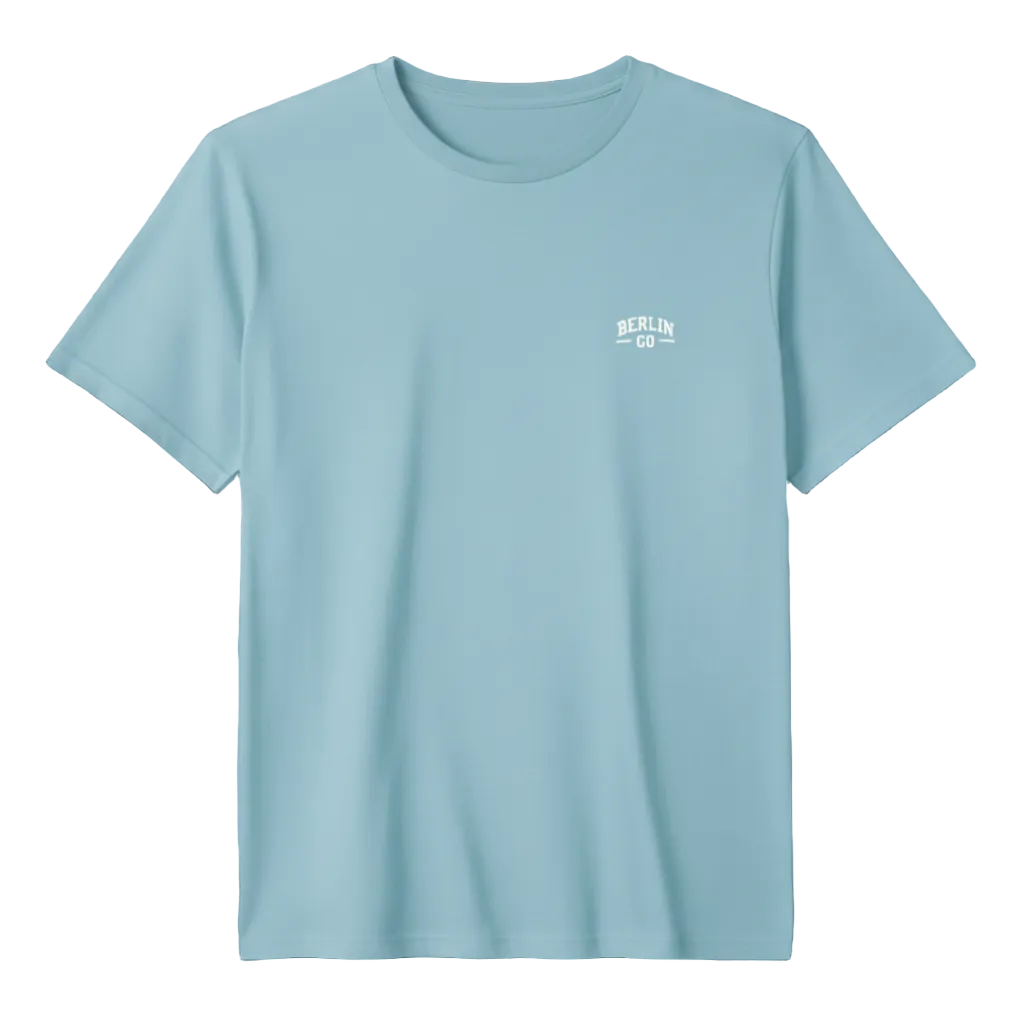 Berlin Go Shirt in Ocean Blue korrigiert