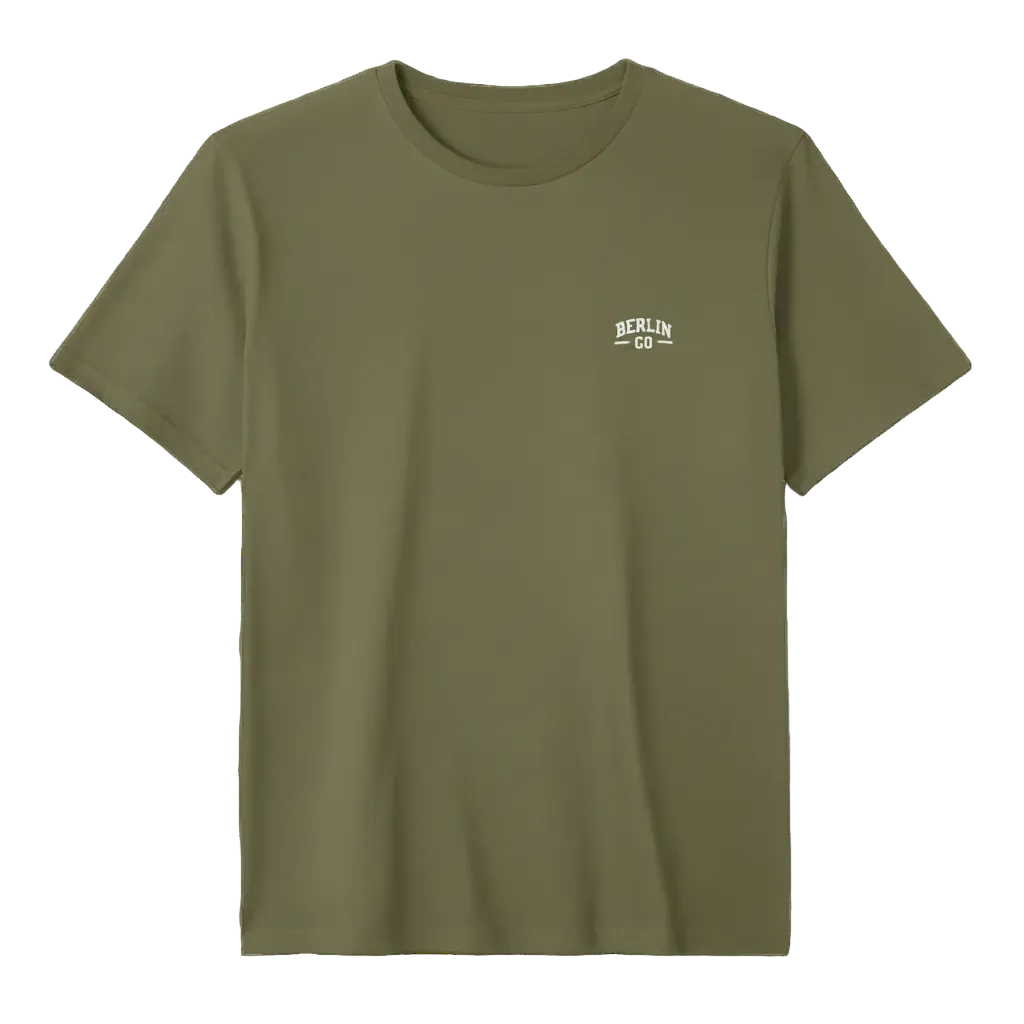 Berlin Go Shirt in Khaki Grün