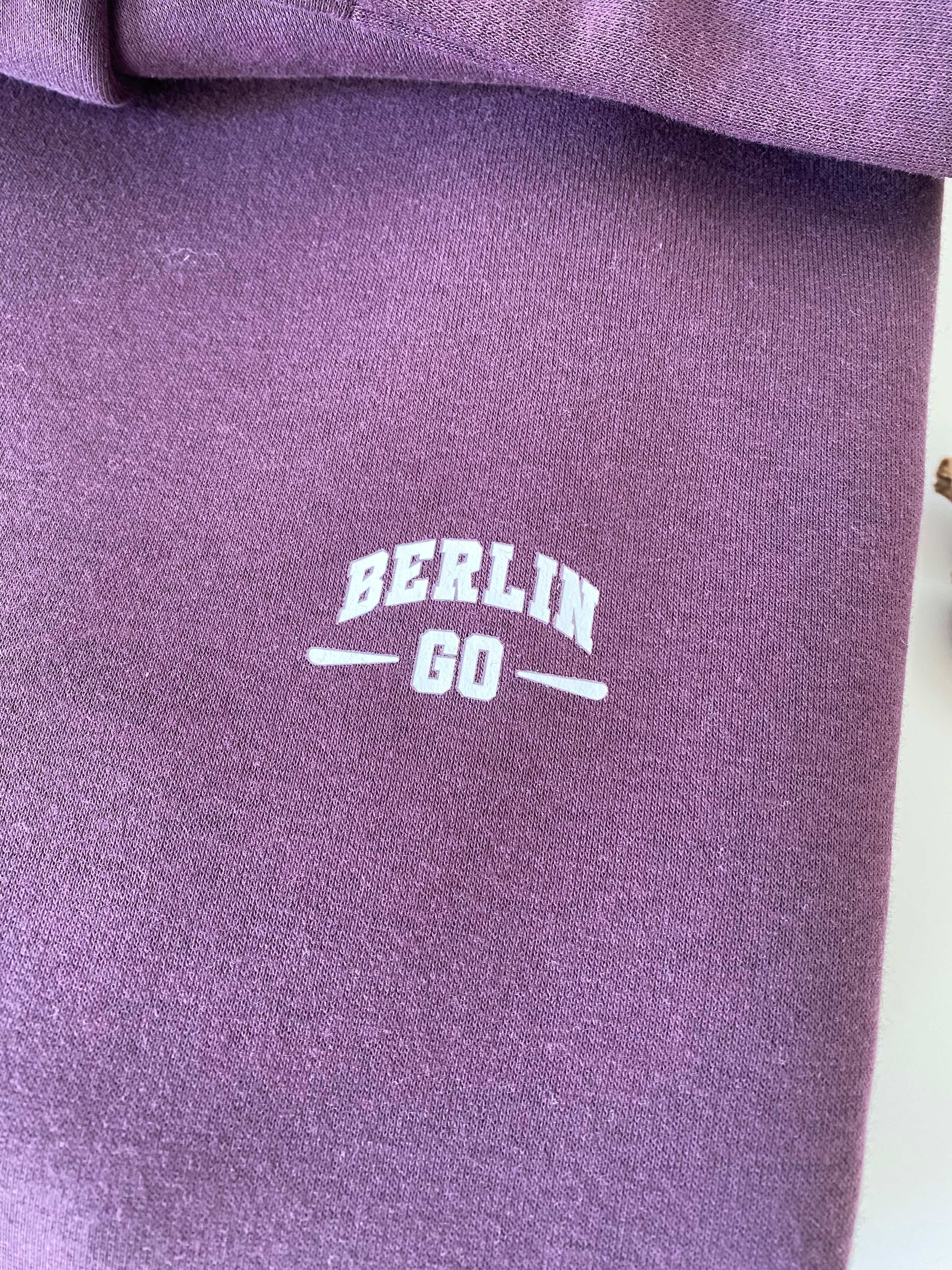 Hoodie Plum Purple
