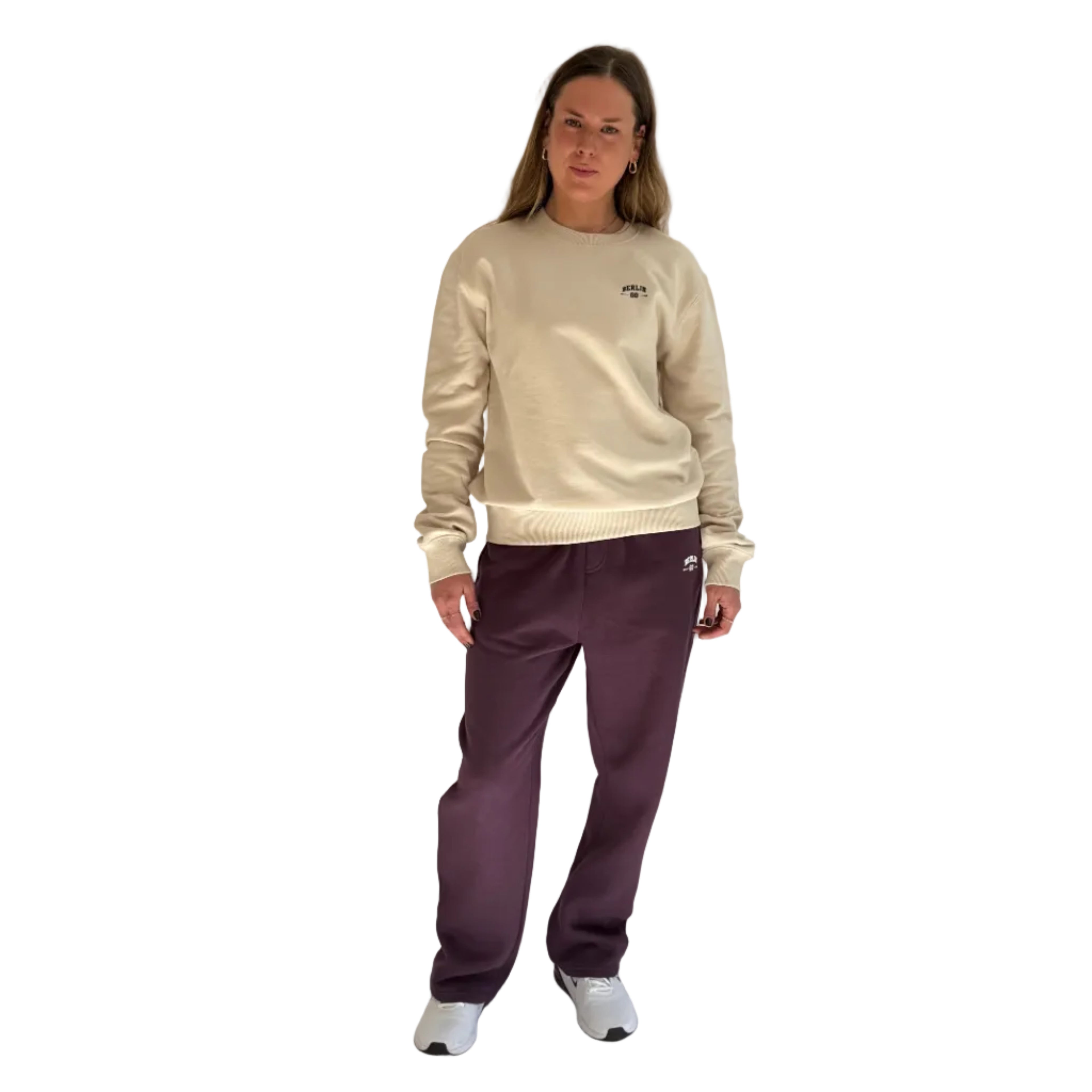 Crew Neck Light Beige Sand
