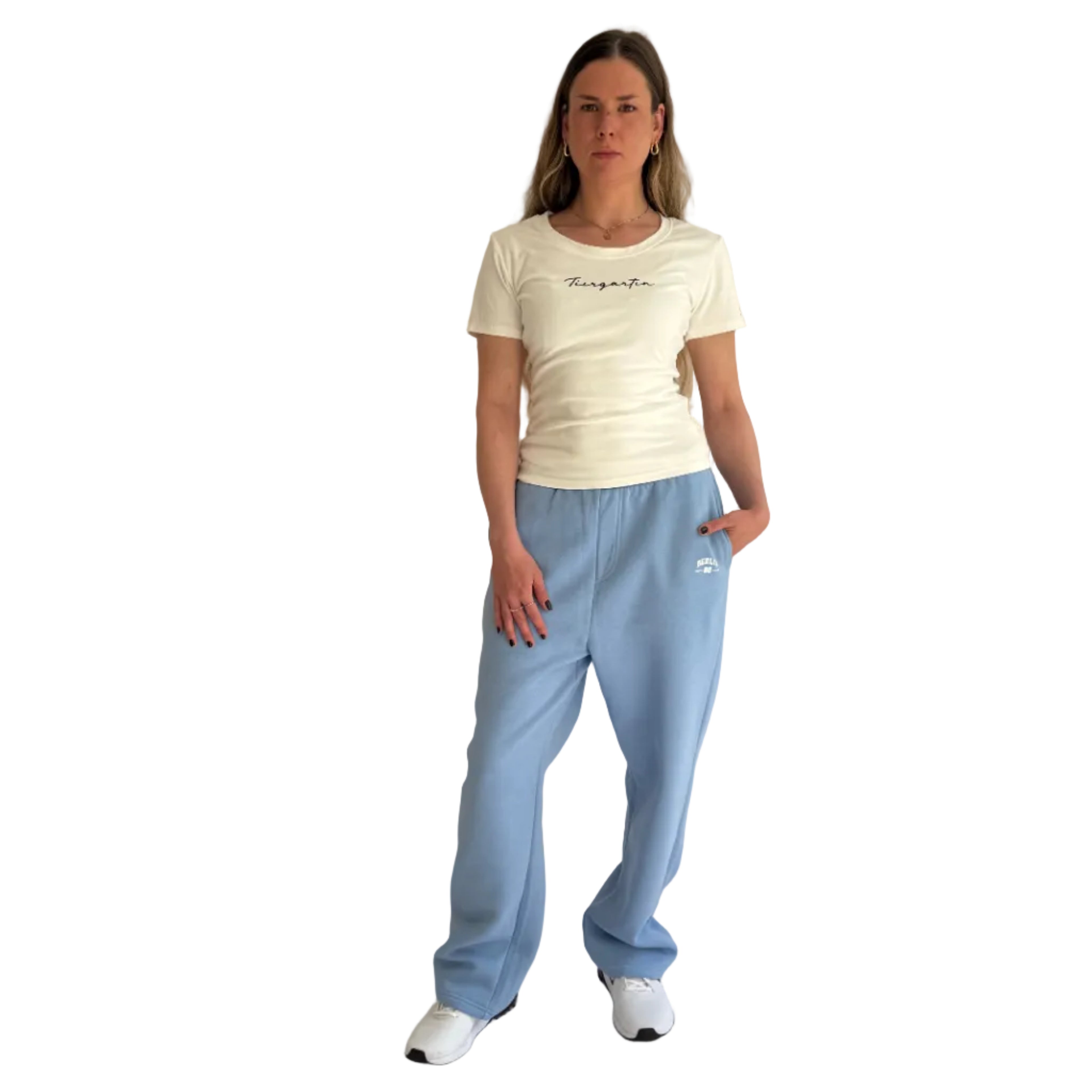 T-Shirt Ladies Fitted Districts Off White
