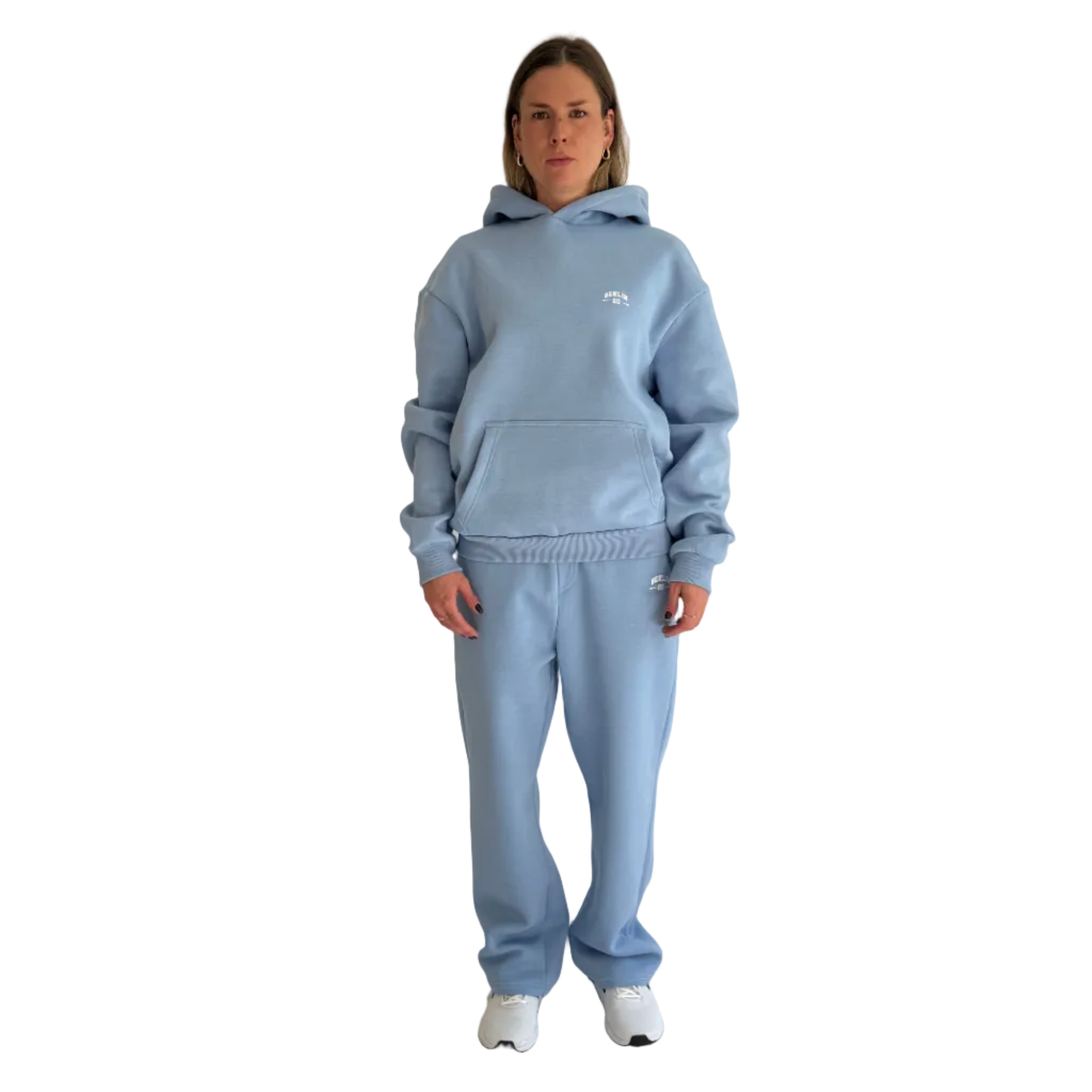 Hoodie Powder Blue