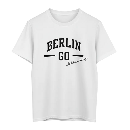 Weißes Berlin Go Schöneberg Shirt ohne Kleiderbügel