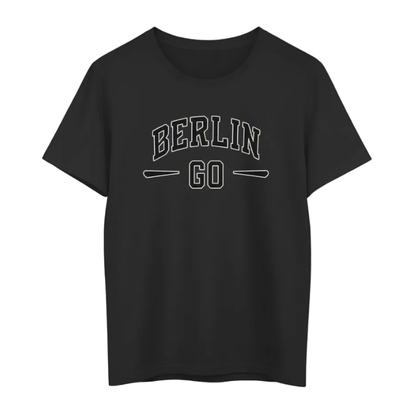 Berlin Go T-Shirt Tiefschwarz
