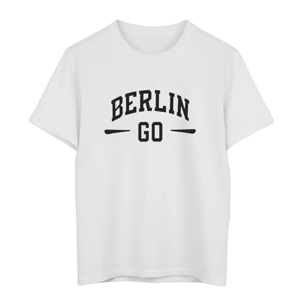 Berlin Go Shirt in reinem Weiß