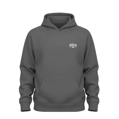Berlin Go Hoodie in Dunkelgrau
