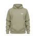 Berlin Go Hoodie Pale Olive mit weißem Logo