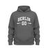 Berlin Go Hoodie in Grau mit großem Logo