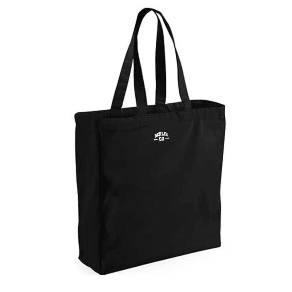 Canvas classic shopper black