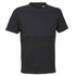 Schwarzes Cropped T-Shirt ohne Logo