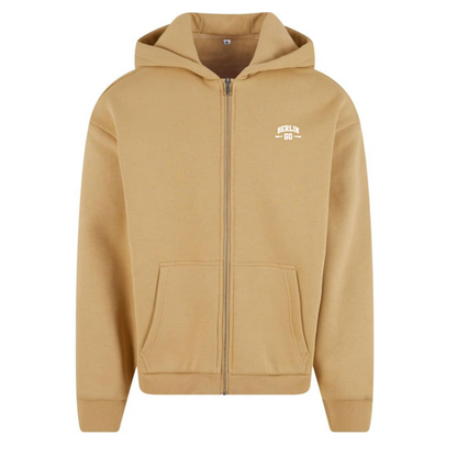 Zipper Hoodie Sand Beige