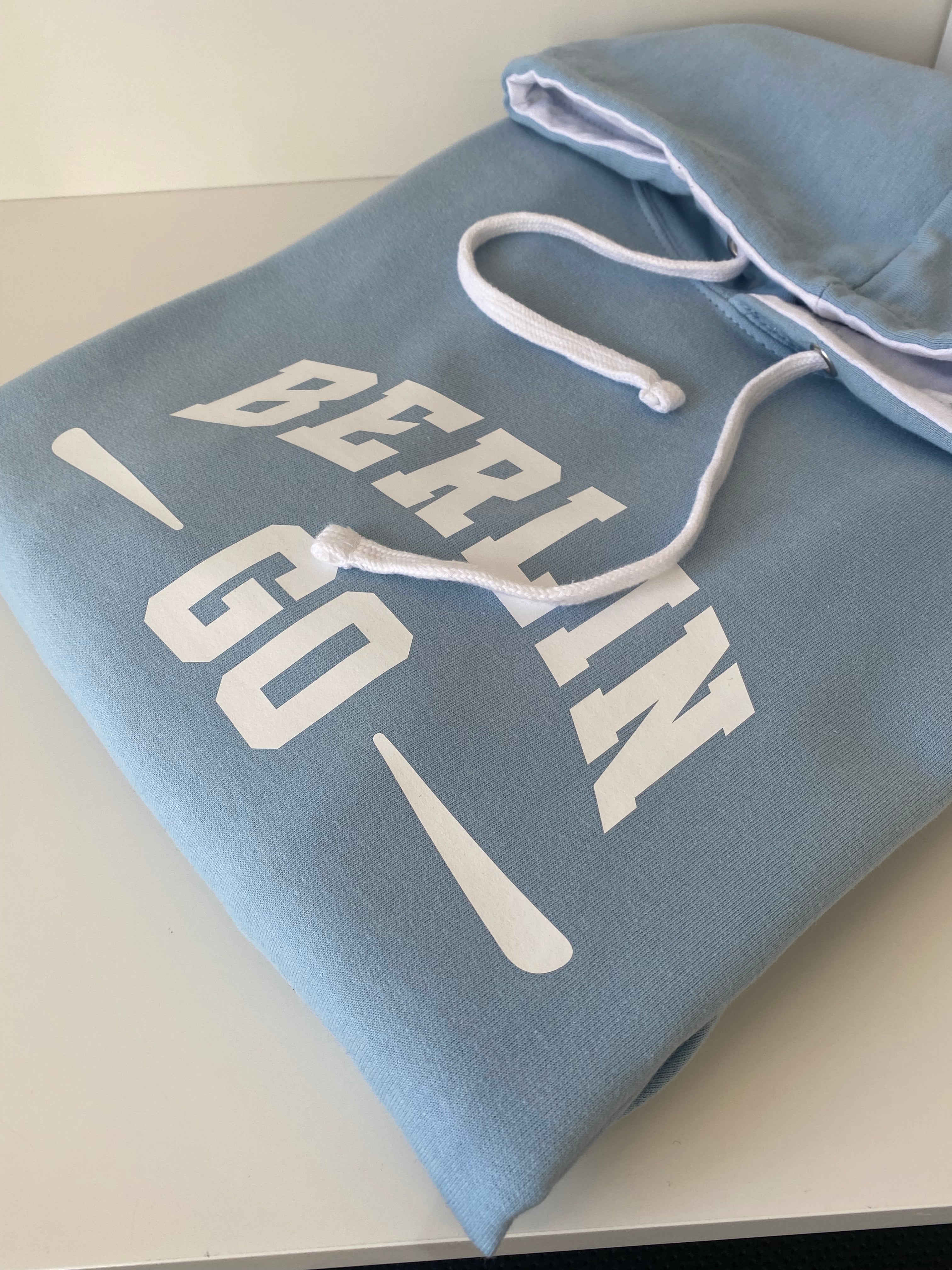 Hoodie Tone Bold Sky Blue