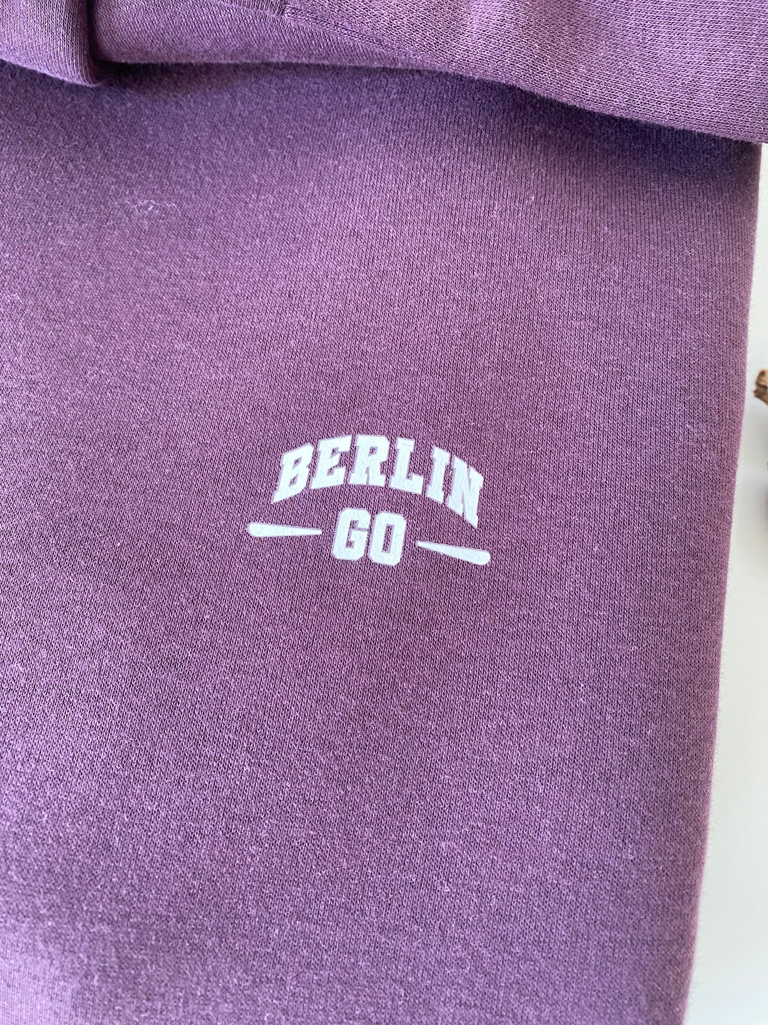 Hoodie Plum Purple
