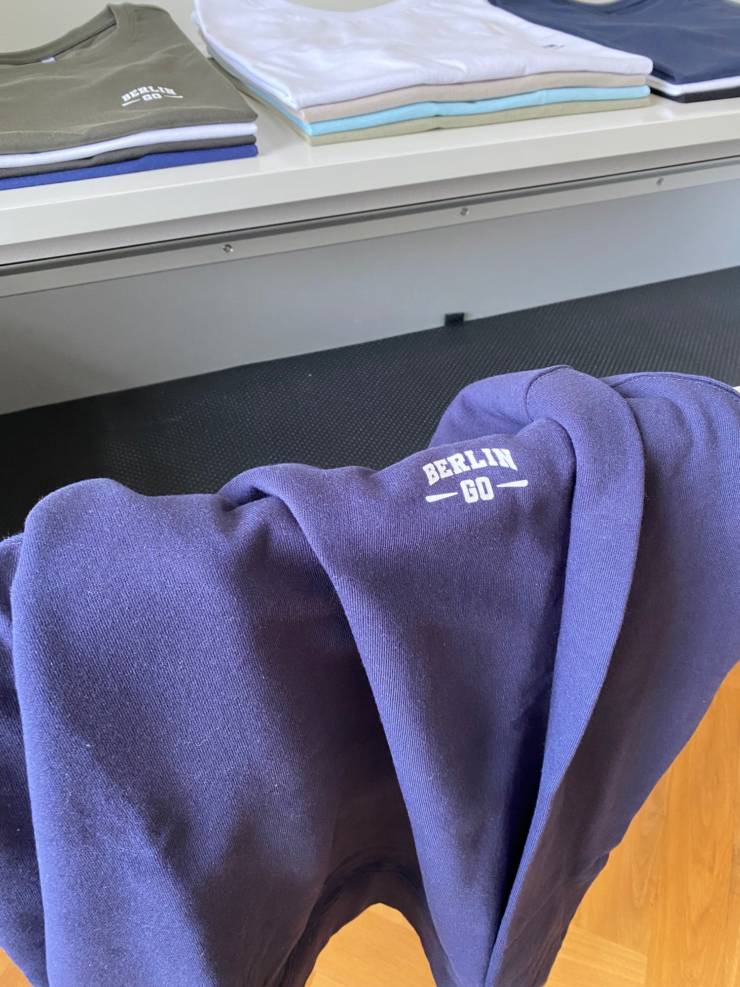 Crew Neck French Navy