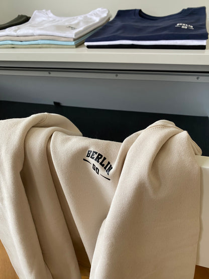 Crew Neck Light Beige Sand