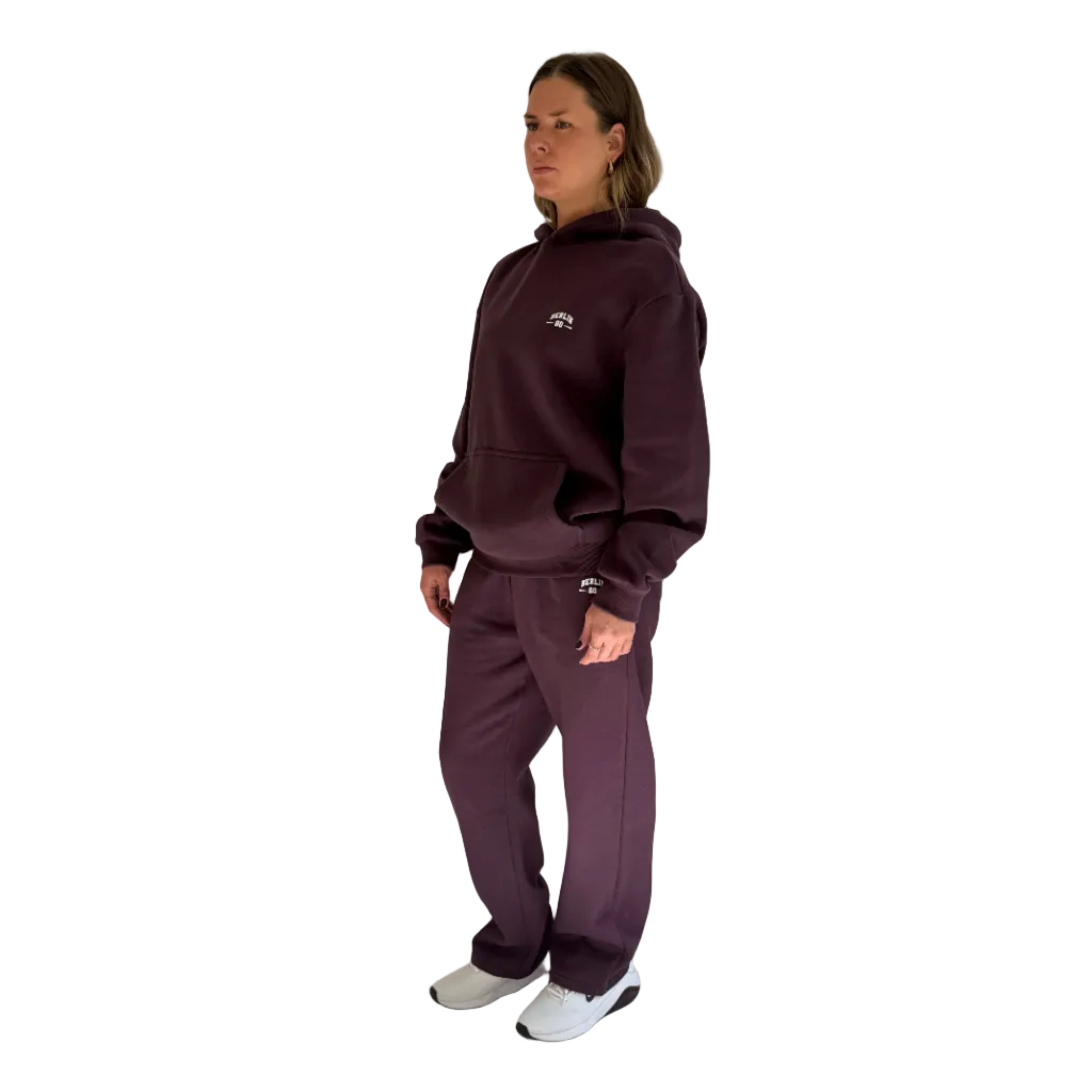 Hoodie Plum Purple