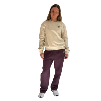 Crew Neck Light Beige Sand