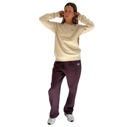 Crew Neck Light Beige Sand