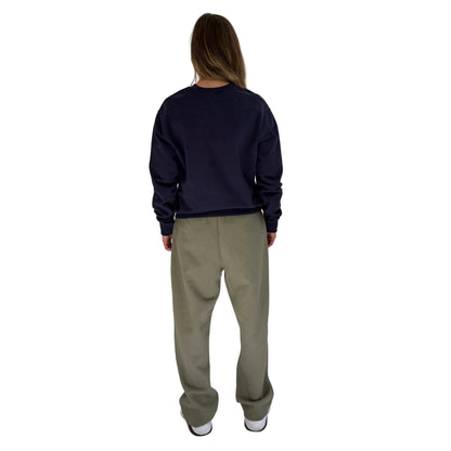 Crew Neck French Navy