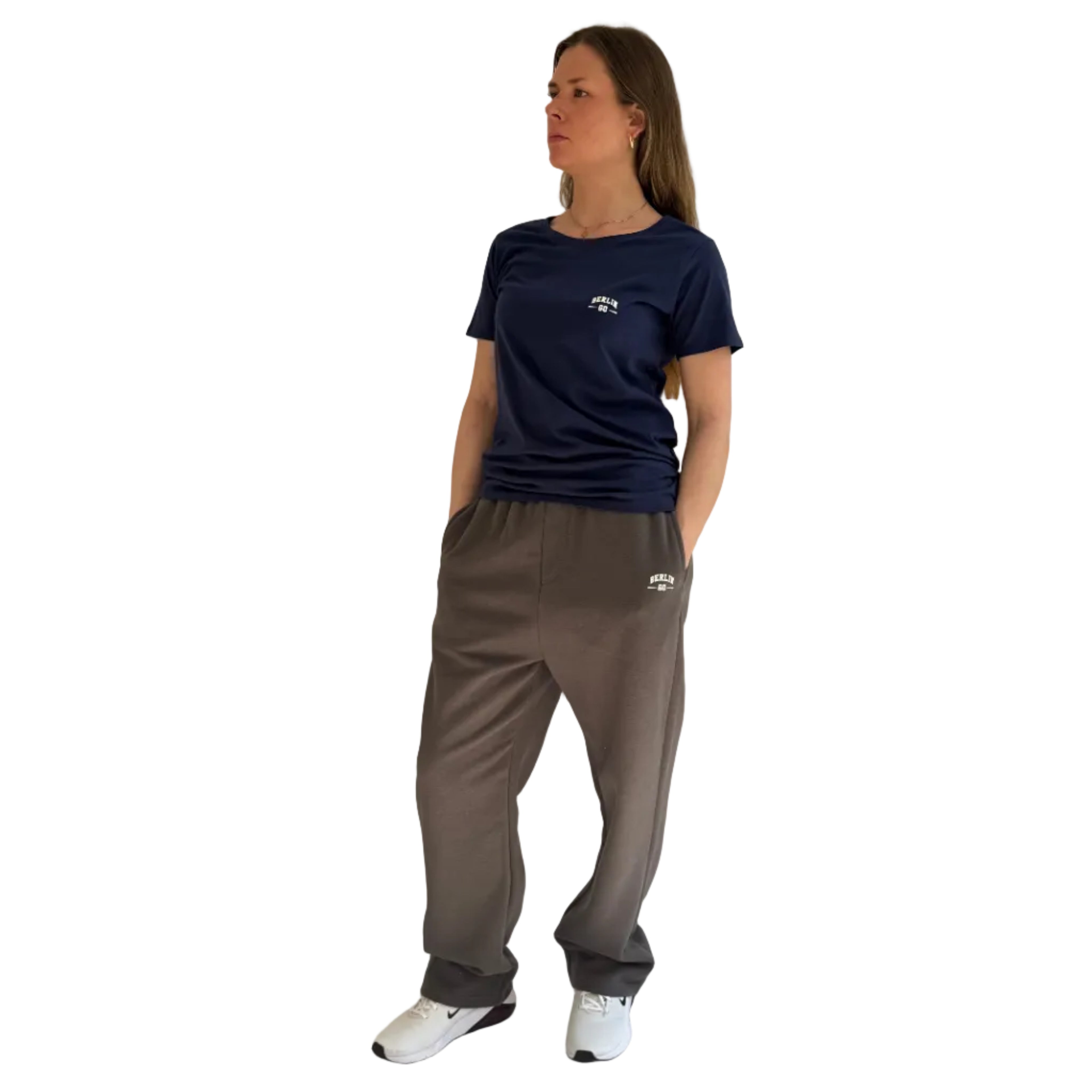 T-Shirt Ladies Fitted French Navy