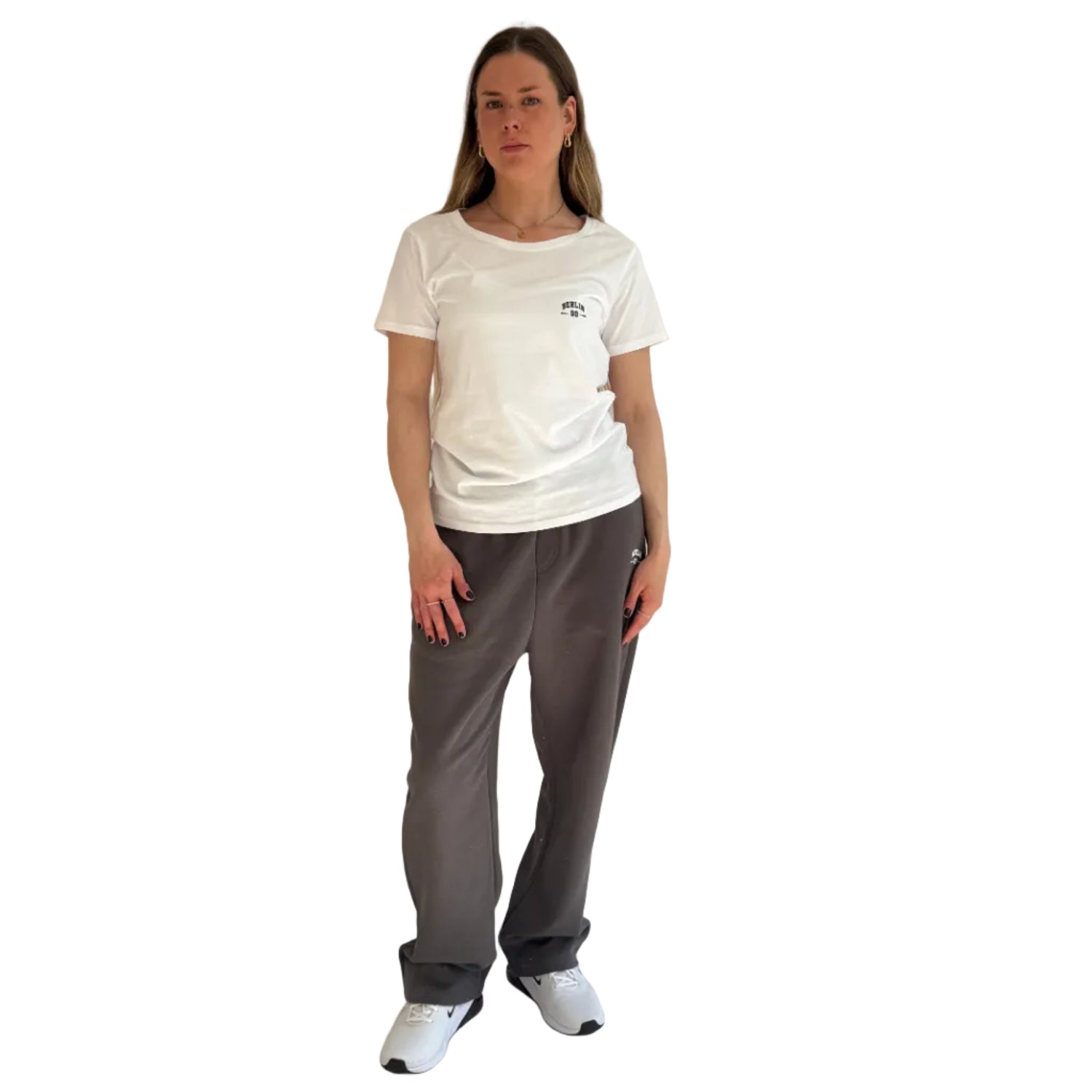 T-Shirt Ladies Fitted White