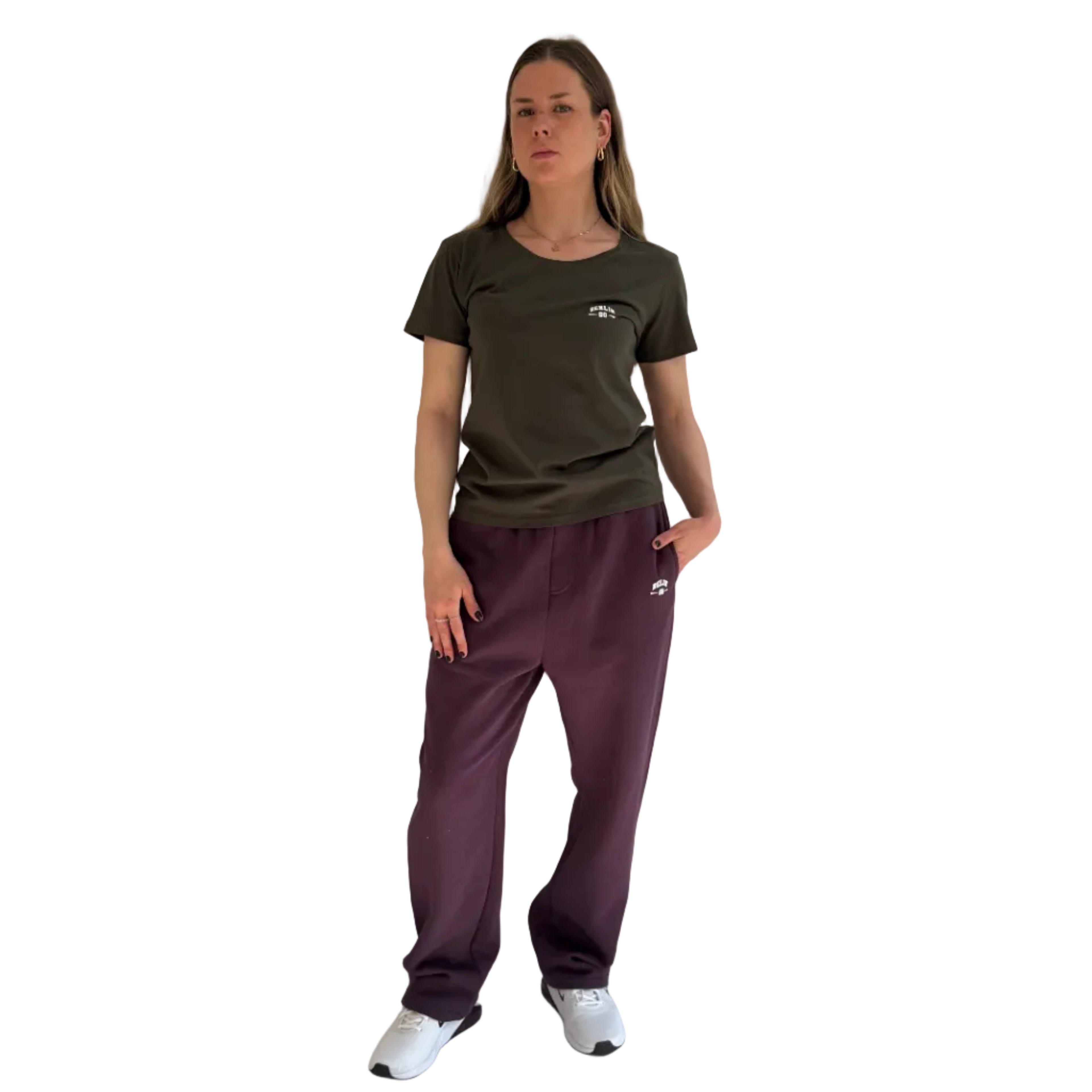 T-Shirt Ladies Fitted Charcoal