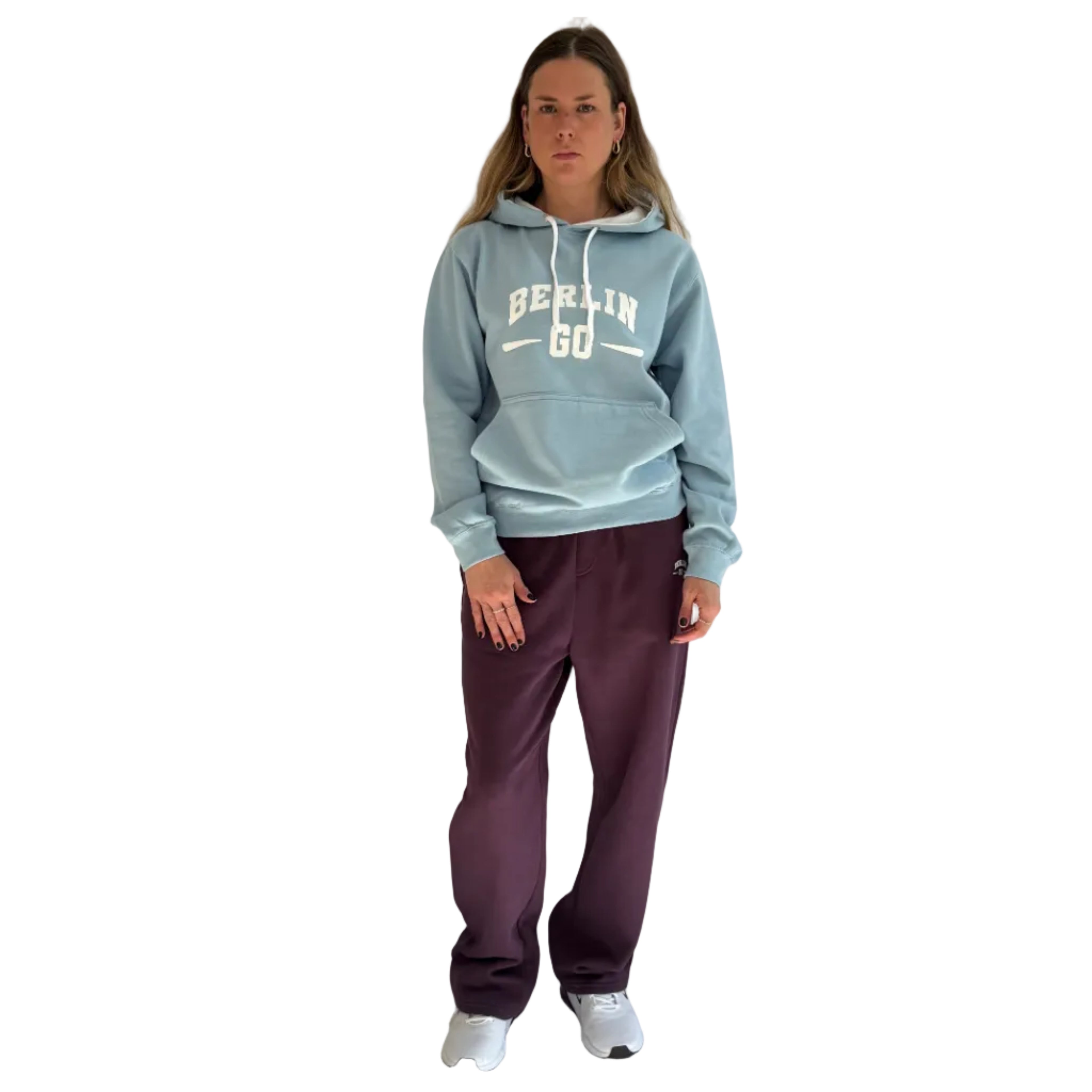 Hoodie Tone Bold Sky Blue