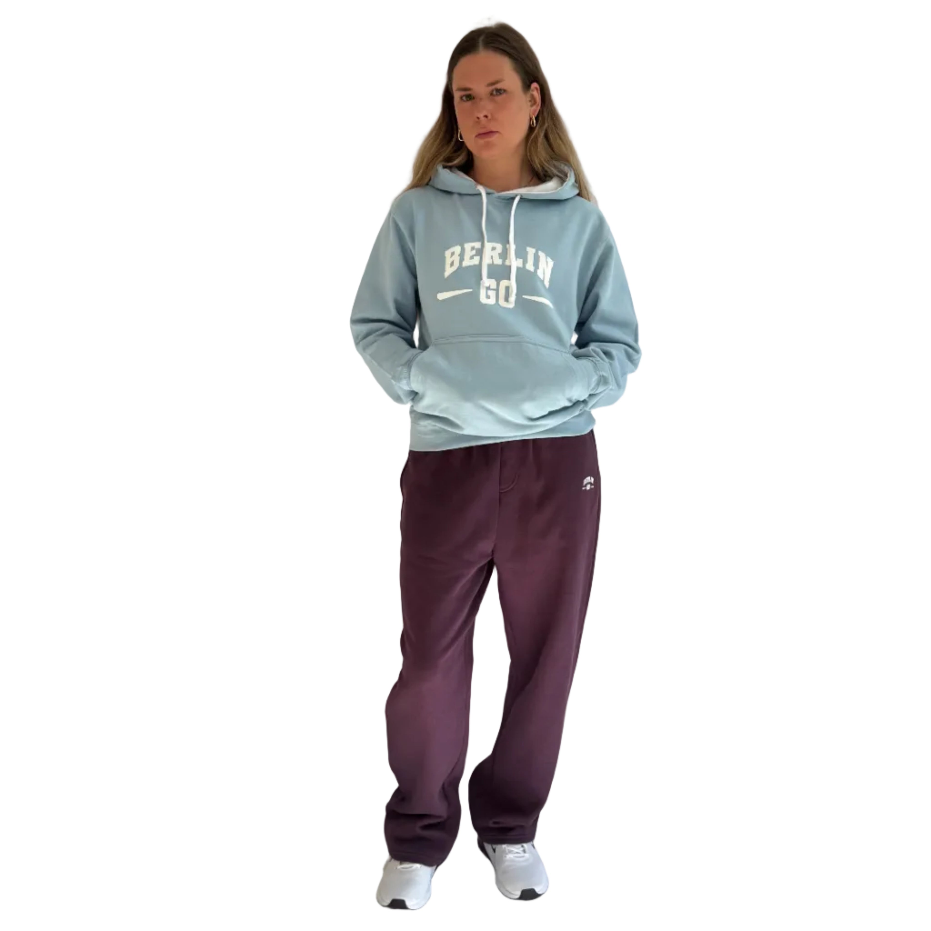 Hoodie Tone Bold Sky Blue