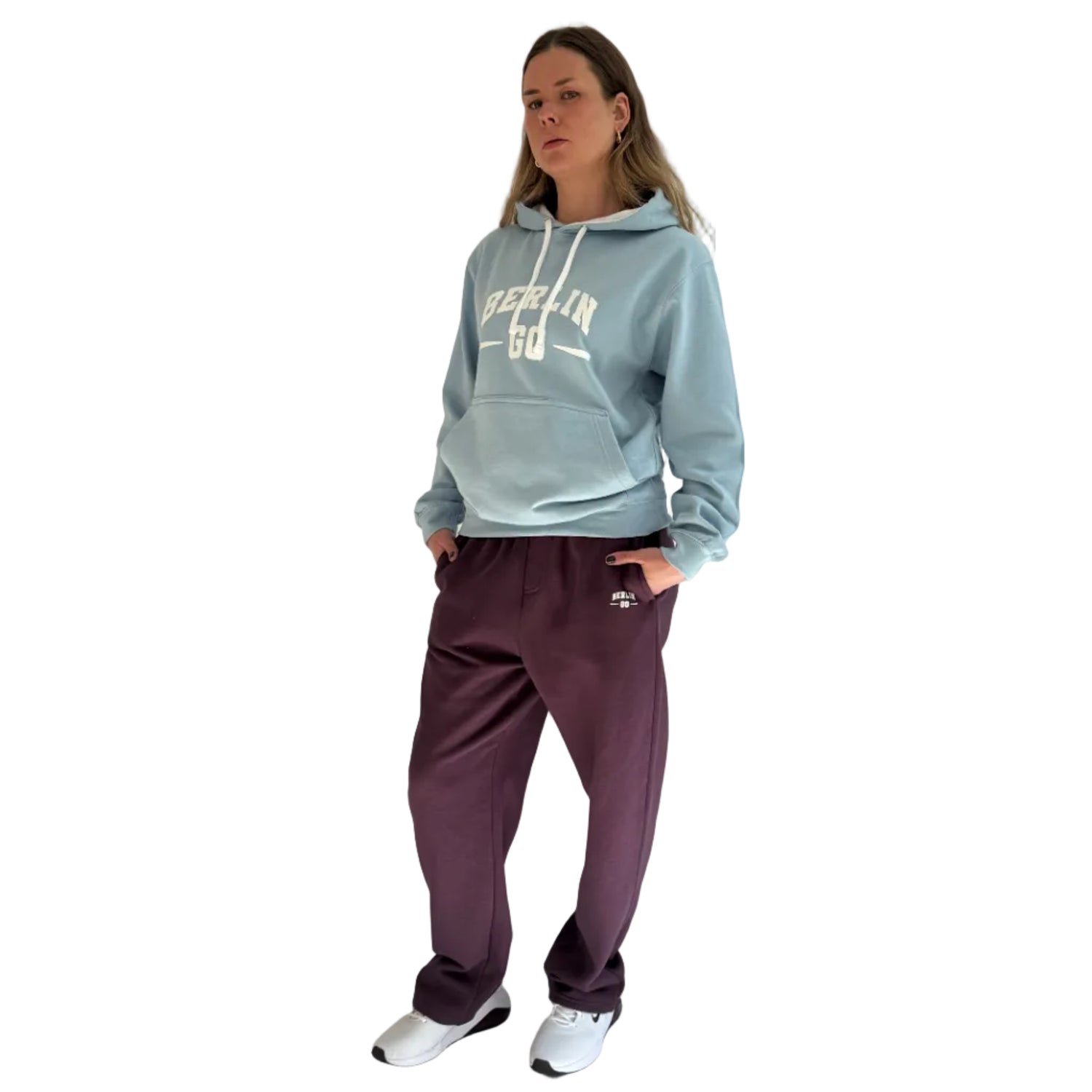 Hoodie Tone Bold Sky Blue