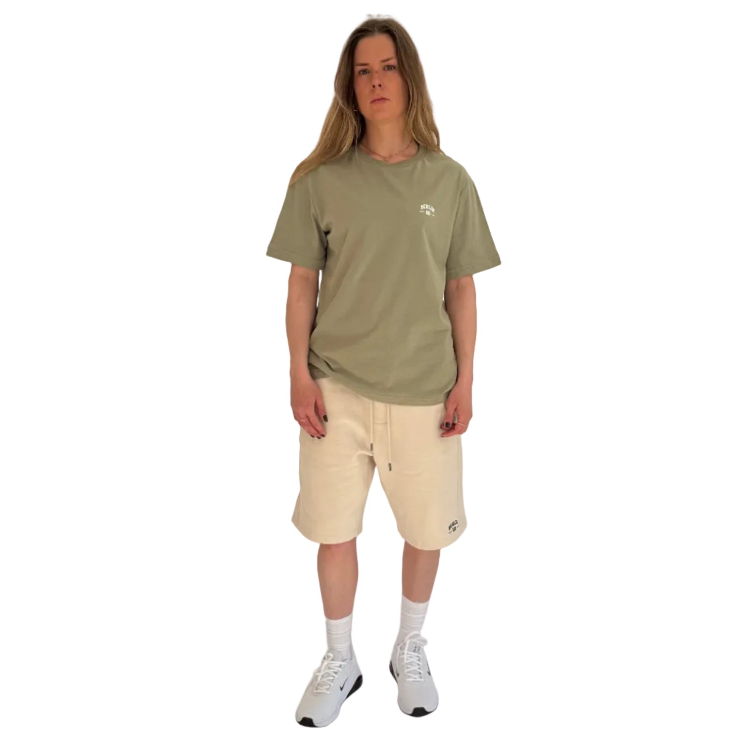 T-Shirt Oversize Pale Olive - unisex