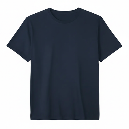 Navy T-Shirt ohne Logo