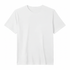 Weißes T-Shirt ohne Logo