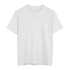 Weißes T-Shirt ohne Logo