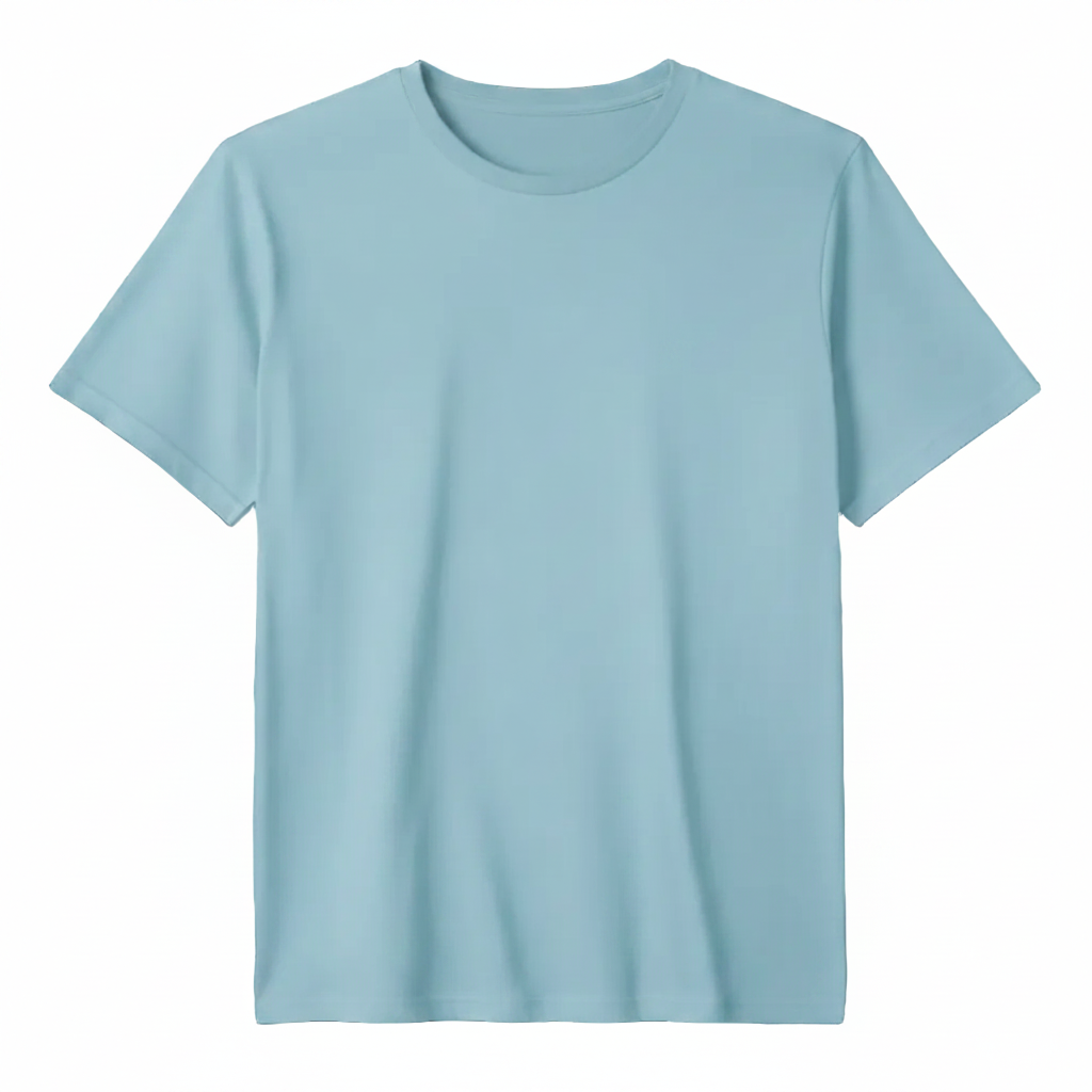 Ocean Blue T-Shirt ohne Logo
