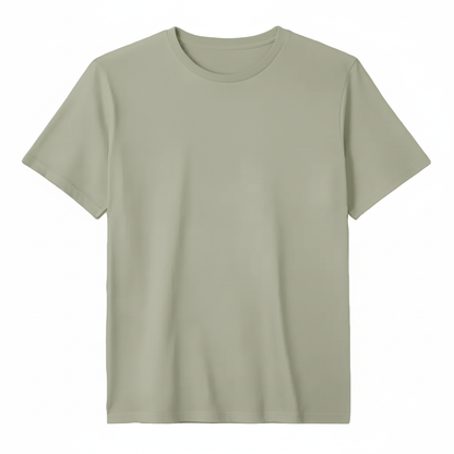 Pale Olive T-Shirt ohne Logo