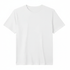 Weißes T-Shirt ohne Logo