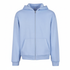Powder Blue Hoodie ohne Logo