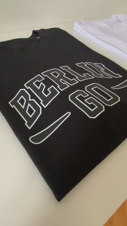 T-Shirt Men Oversize Bold Black