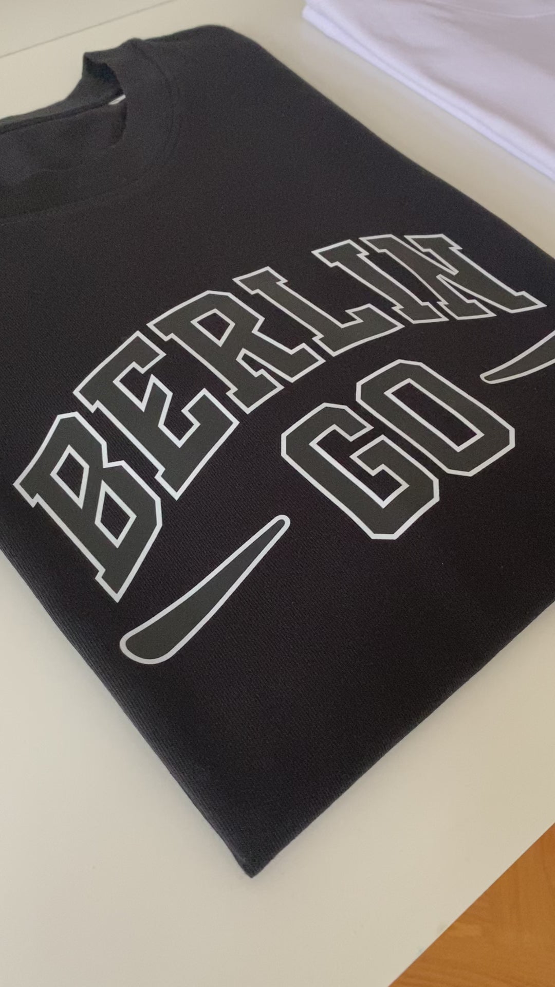T-Shirt Men Oversize Bold Black